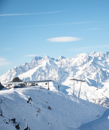 Winterlandschaft in Verbier 4Vallées
