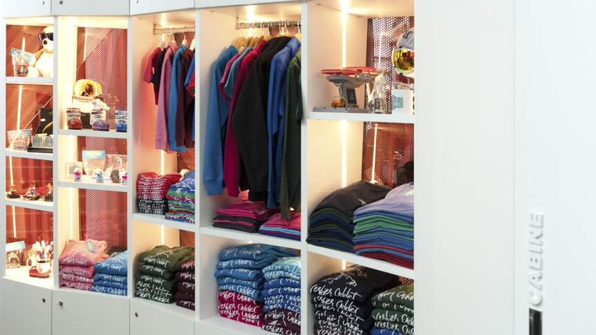 Pop-up store, Verbier Addict