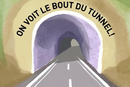 Bout tunnel Tzoumaz