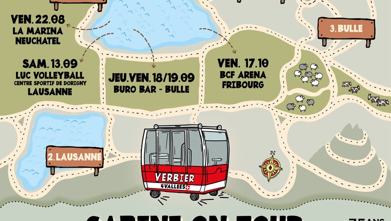 Cabine on Tour, Verbier 4Vallées