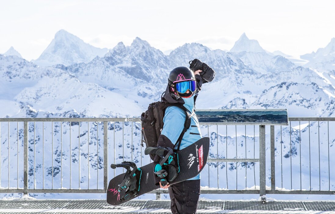 Géraldine Fasnacht in Mont-Fort | © Sébastien Baritussio
