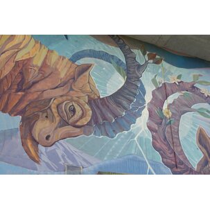 Inauguration fresque Tzoumaz
