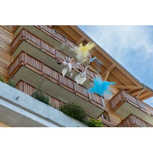 Inauguration fresque Tzoumaz