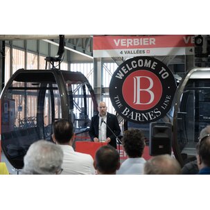 Inauguration Barnes Line, 15.07.2022, Verbier