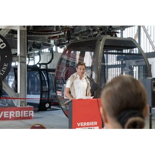 Inauguration Barnes Line, 15.07.2022, Verbier