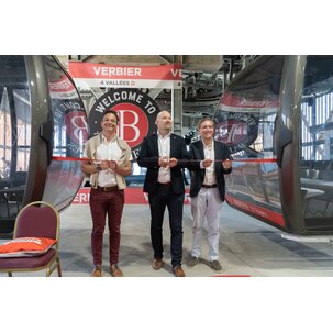 Inauguration Barnes Line, 15.07.2022, Verbier