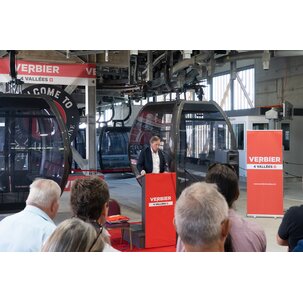 Inauguration Barnes Line, 15.07.2022, Verbier