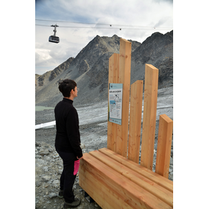 Lehrpfad "Begegnung mit einem Gletscher" | © Bureau Relief | S. Martin