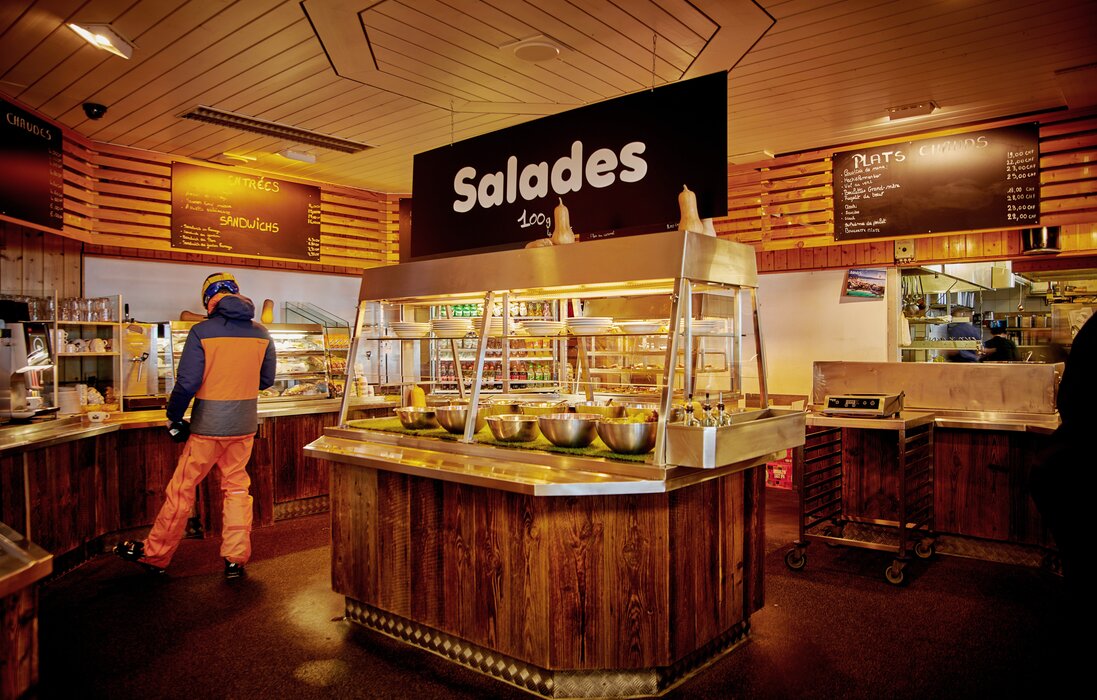 Le Flocon, Food Court, Verbier 4Vallées
