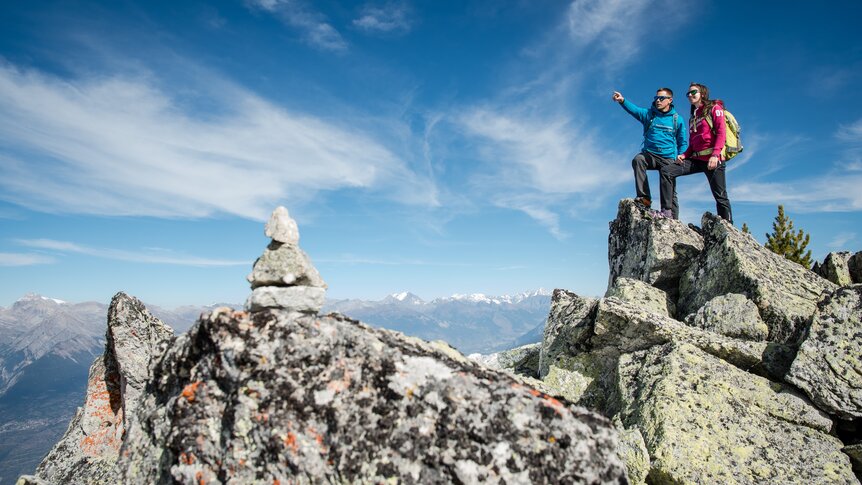 4 Vallées, Wanderung, Schweiz