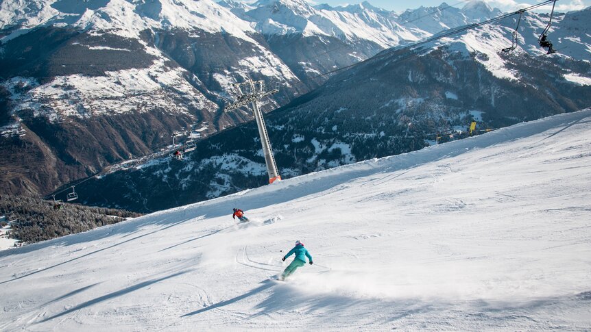 4 Vallées, ski resort, Switzerland