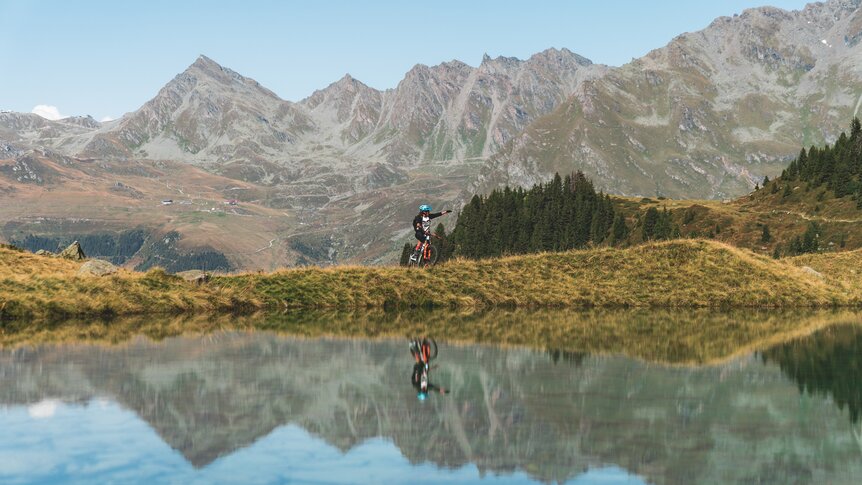 Bruson, Bike, Switzerland