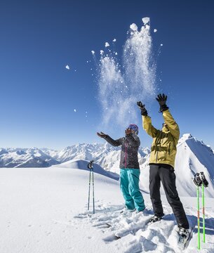 La Tzoumaz Skigebiet Schweiz