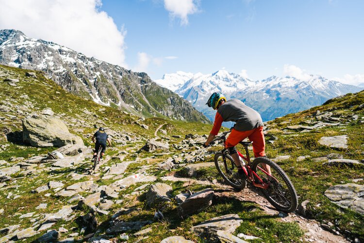 Tour du Mont-Fort, VTT, Verbier