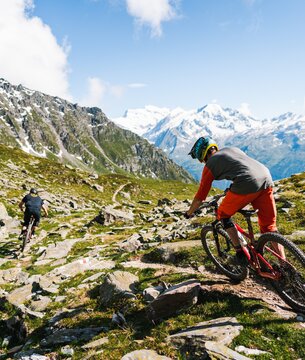 Tour du Mont-Fort, VTT, Verbier