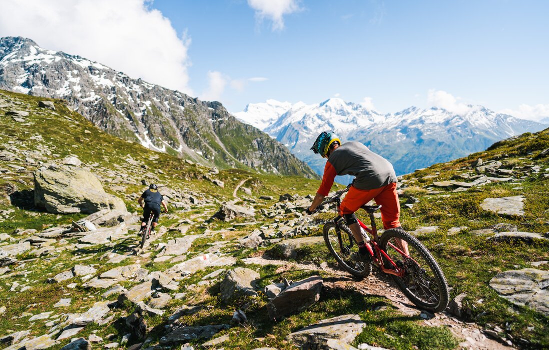 Tour du Mont-Fort, VTT, Verbier