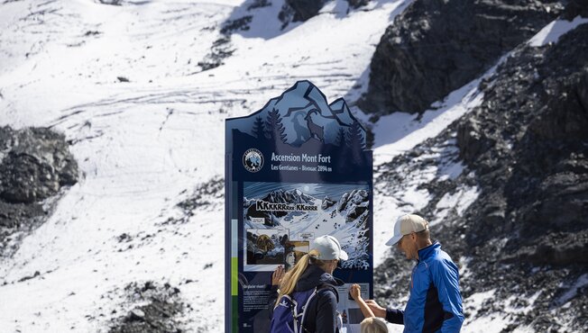 Expédition Mont-Fort, Les Gentianes