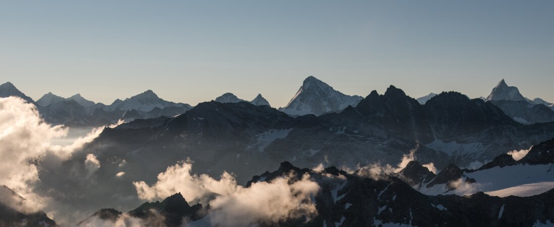 Sonnenaufgang auf dem Mont-Fort