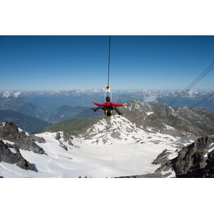 Mont 4 Zipline in Verbier