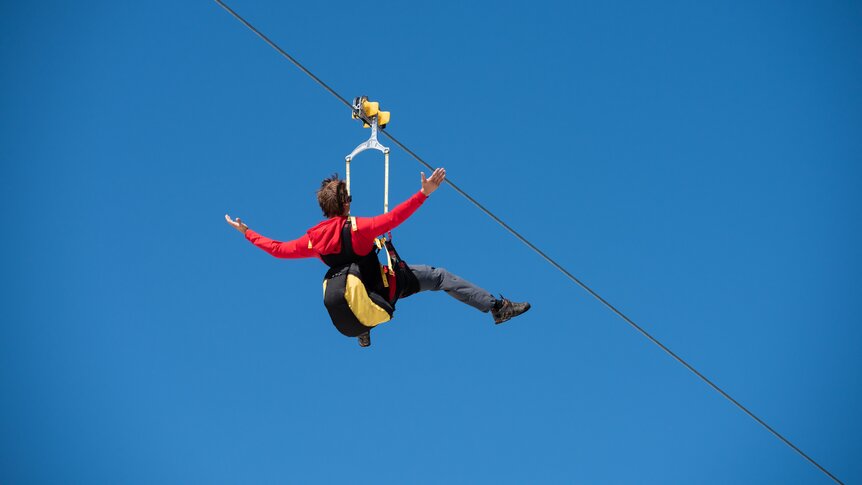 Mont Fort zipline