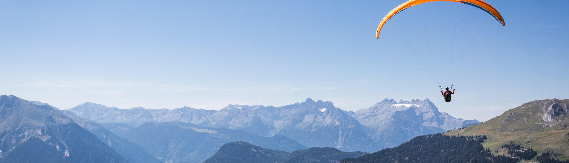 Gleitschirm, Verbier