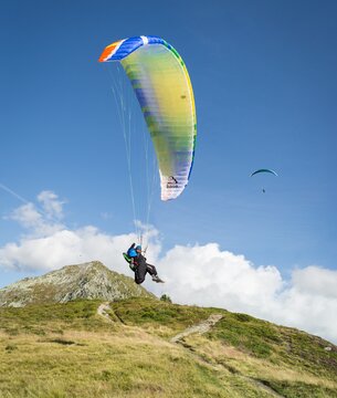 Gleitschirm, Verbier