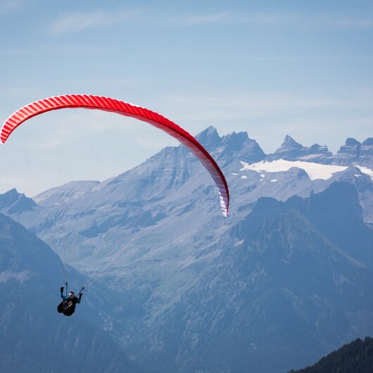 Gleitschirm, Verbier