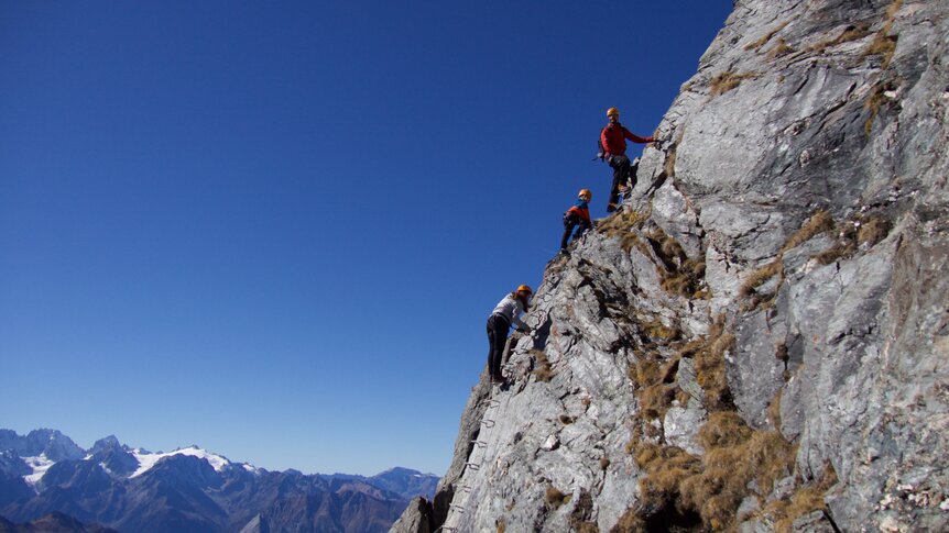 Via Ferrata, Gentianes
