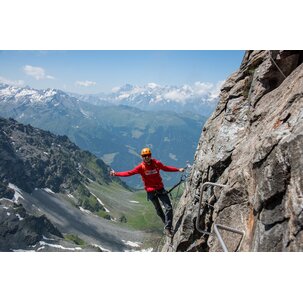 Klettersteig in Verbier