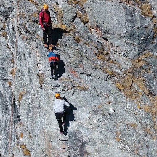 Via Ferrata Edelweiss in Verbier