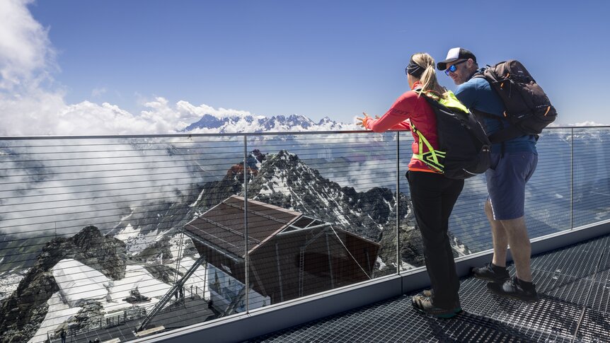 Mont-Fort Aussichtplattform