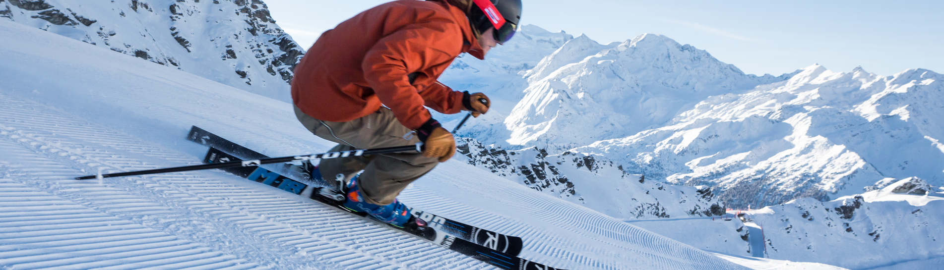 Erste Spuren, Verbier 4Vallées