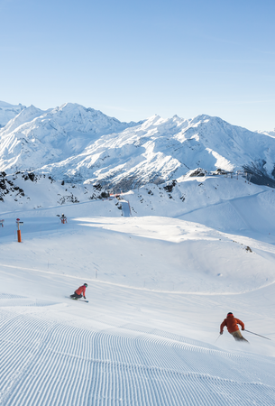 Erste Spuren, Verbier 4Vallées