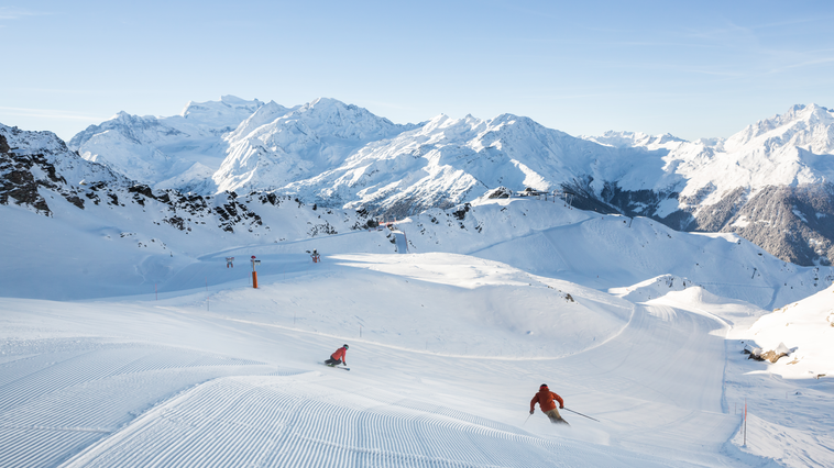 Erste Spuren, Verbier 4Vallées