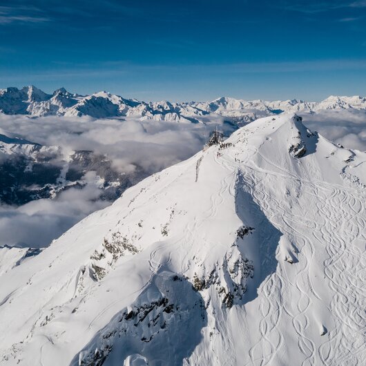 Gesicherte Freeride Mont-Gelé, Verbier