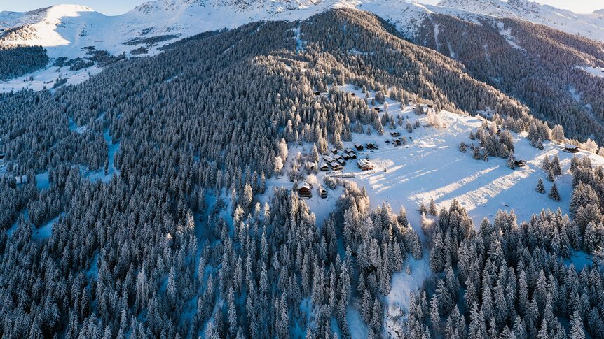 Gesicherte Freeride Clambin, Verbier