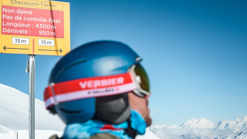Gesicherte Freeride Chassoure, Verbier