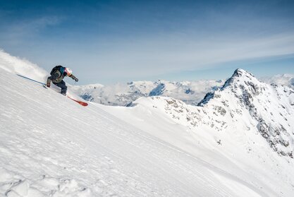 Gesicherte Freeride Mont-Gelé, Verbier