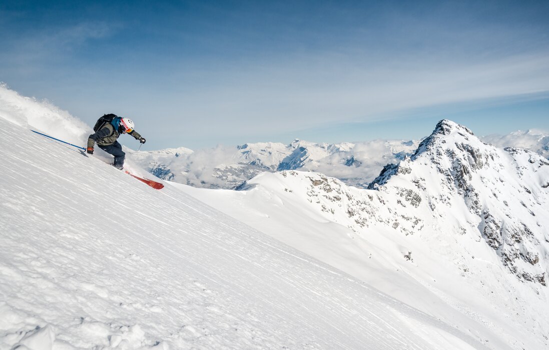 Gesicherte Freeride Mont-Gelé, Verbier