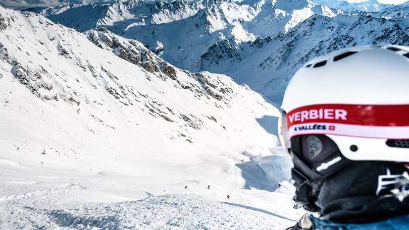 Gesicherte Freeride Mont-Gelé, Verbier