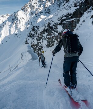 Freeride, Vallon d'Arbi, Verbier