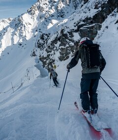 Freeride, Vallon d'Arbi, Verbier