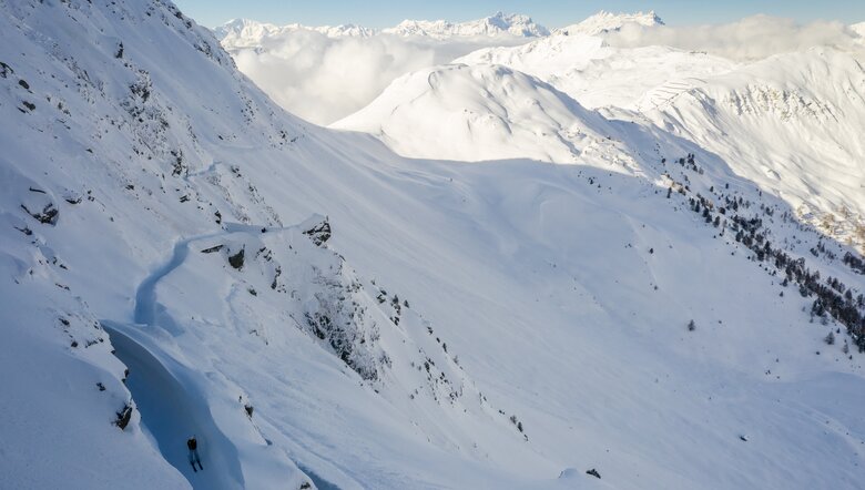 Freeride, Vallon d'Arbi, Verbier