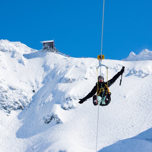 Zipline, Mont-Fort, Verbier, Switzerland