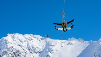 Zipline, Mont-Fort, Verbier, Switzerland