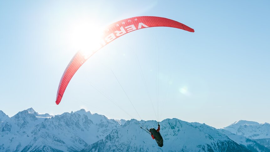 Gleitschirm, Verbier