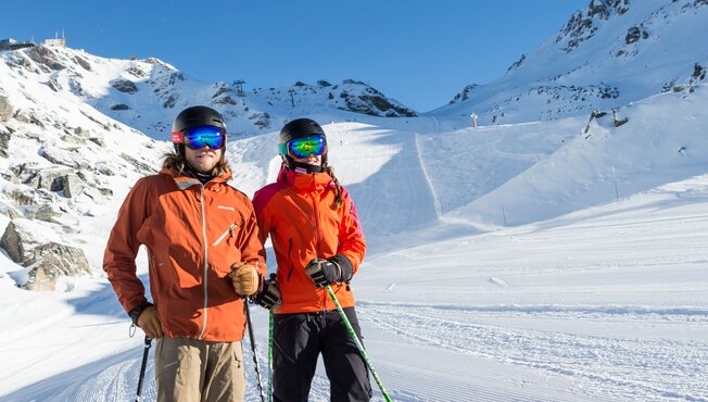 Ski, Skigebiet Verbier, Schweiz