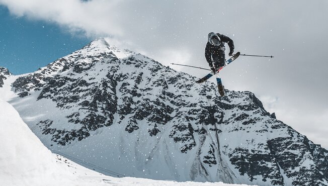 Snowpark figure, Verbier