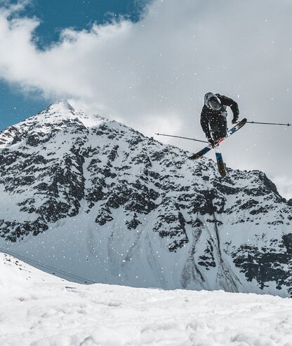 Snowpark figure, Verbier