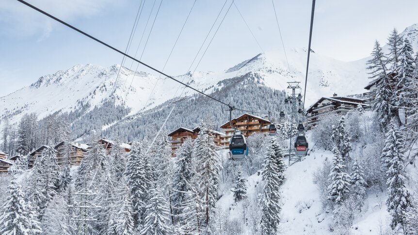 Gondel Le Châble-Verbier